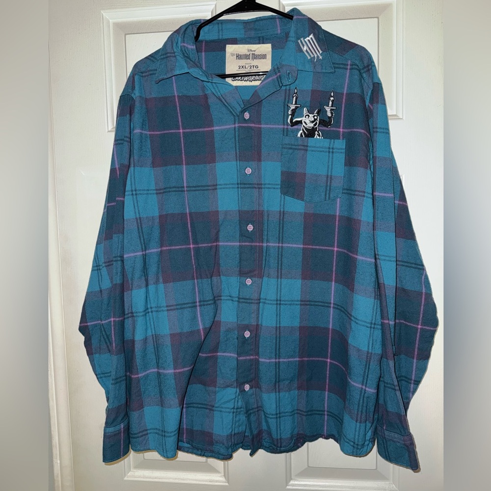 CLOSET CLEAN OUT $$$ Cakeworthy Haunted Mansion Flannel